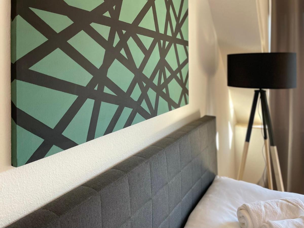 Amao-Green I 90Qm I Penthouse Maisonette Mit Rooftop I City Center I King-Size Betten Lahr  Eksteriør billede