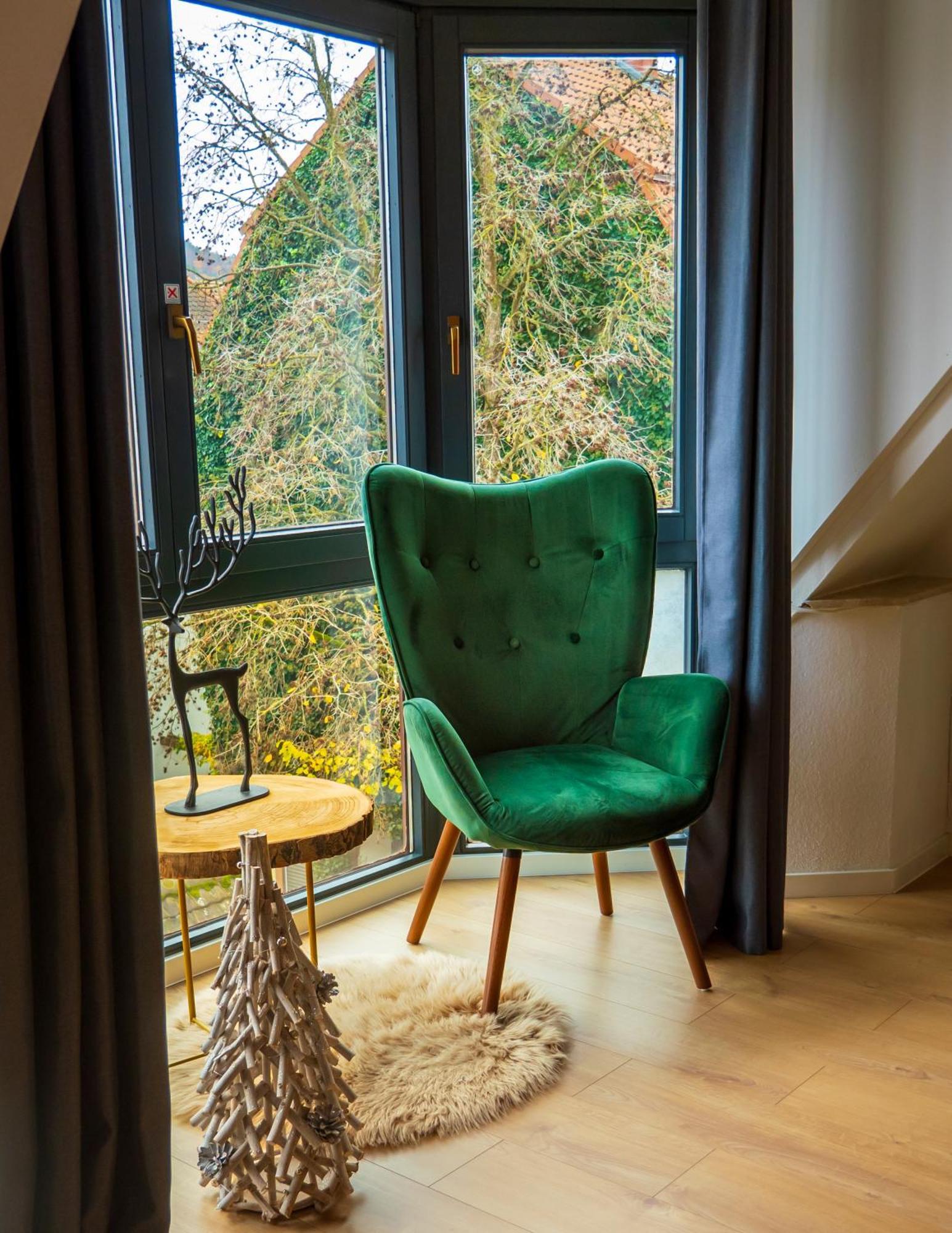 Amao-Green I 90Qm I Penthouse Maisonette Mit Rooftop I City Center I King-Size Betten Lahr  Eksteriør billede