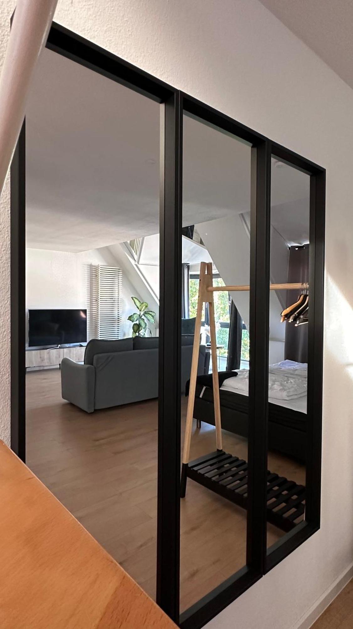 Amao-Green I 90Qm I Penthouse Maisonette Mit Rooftop I City Center I King-Size Betten Lahr  Eksteriør billede